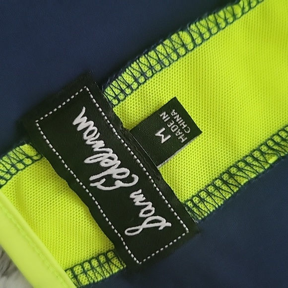 Sam Edelmon Navy/Green Swim Dress, Women's Medium, Great Condition! - Picture 5 of 8